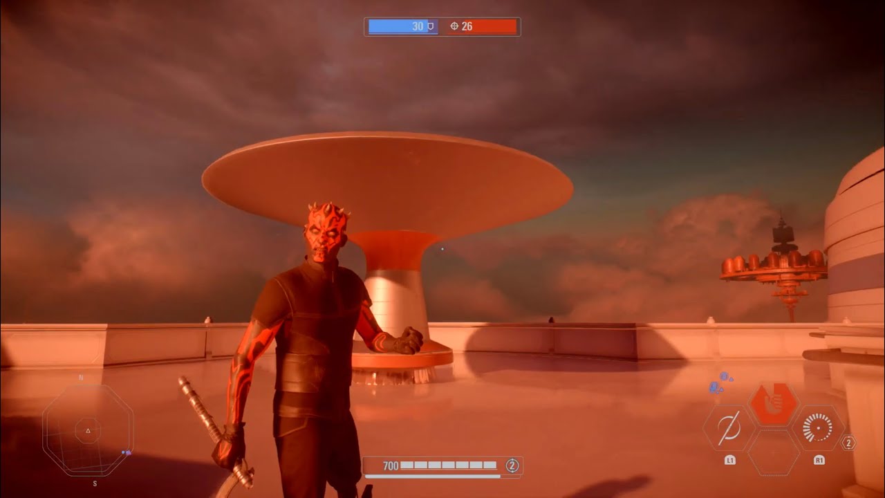 Star Wars Battlefront 2 Heroes vs Villains - Flawless Darth Maul throws only