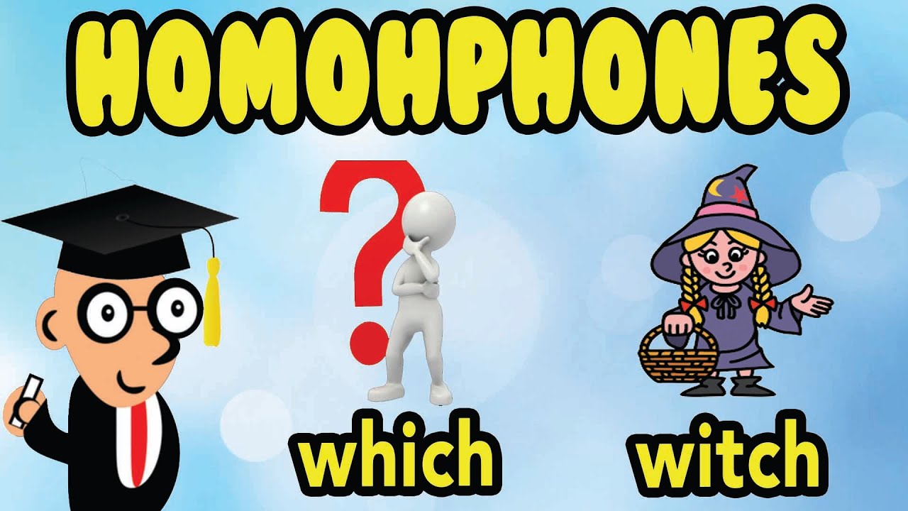 Witch & Which. Homophone of the Week Episode 3