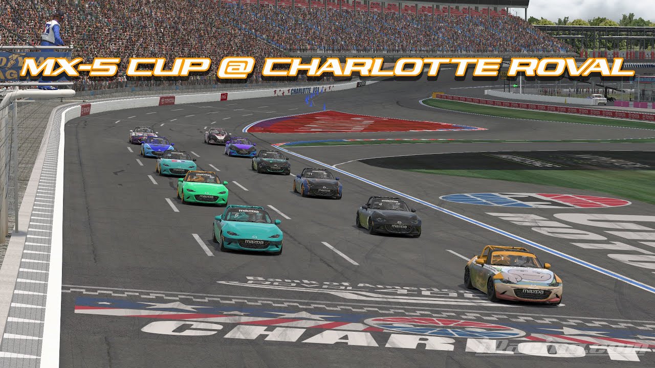 iRacing - MX5 Cup @ Charlotte Roval