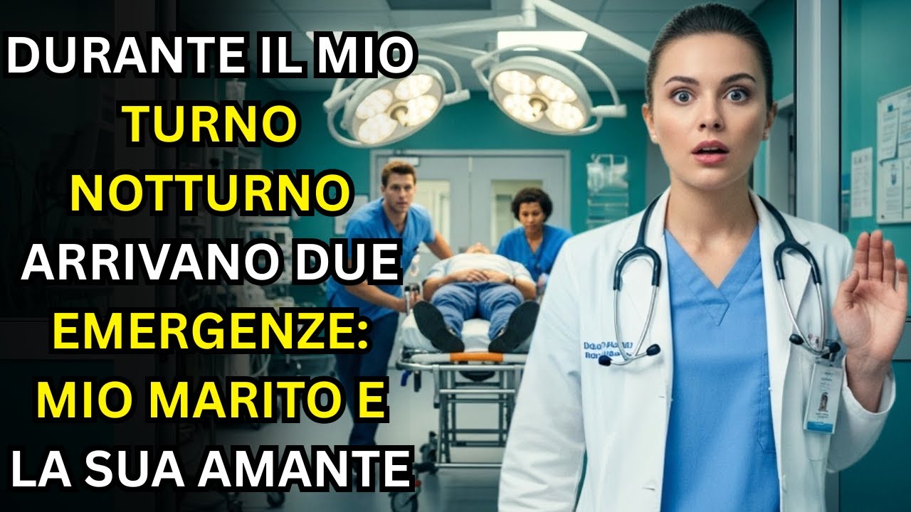 DURANTE IL MIO TURNO NOTTURNO ARRIVANO DUE EMERGENZE: MIO MARITO E LA SUA AMANTE