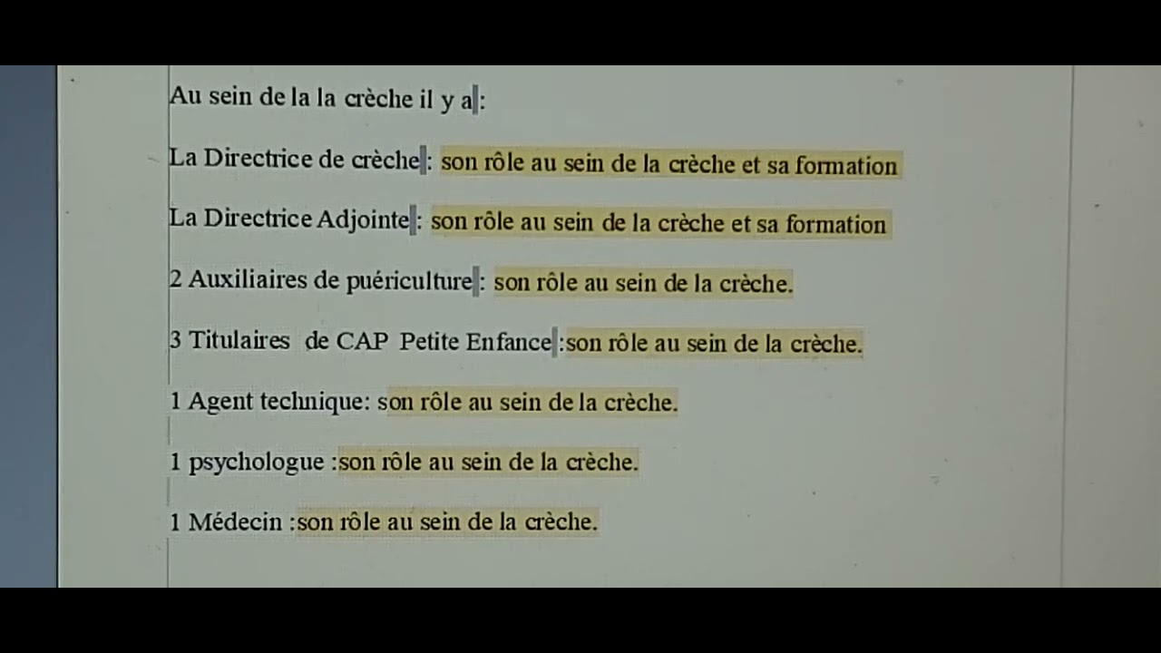Cap AEPE,  les ponits importants pour mes fiches  Ep1.
