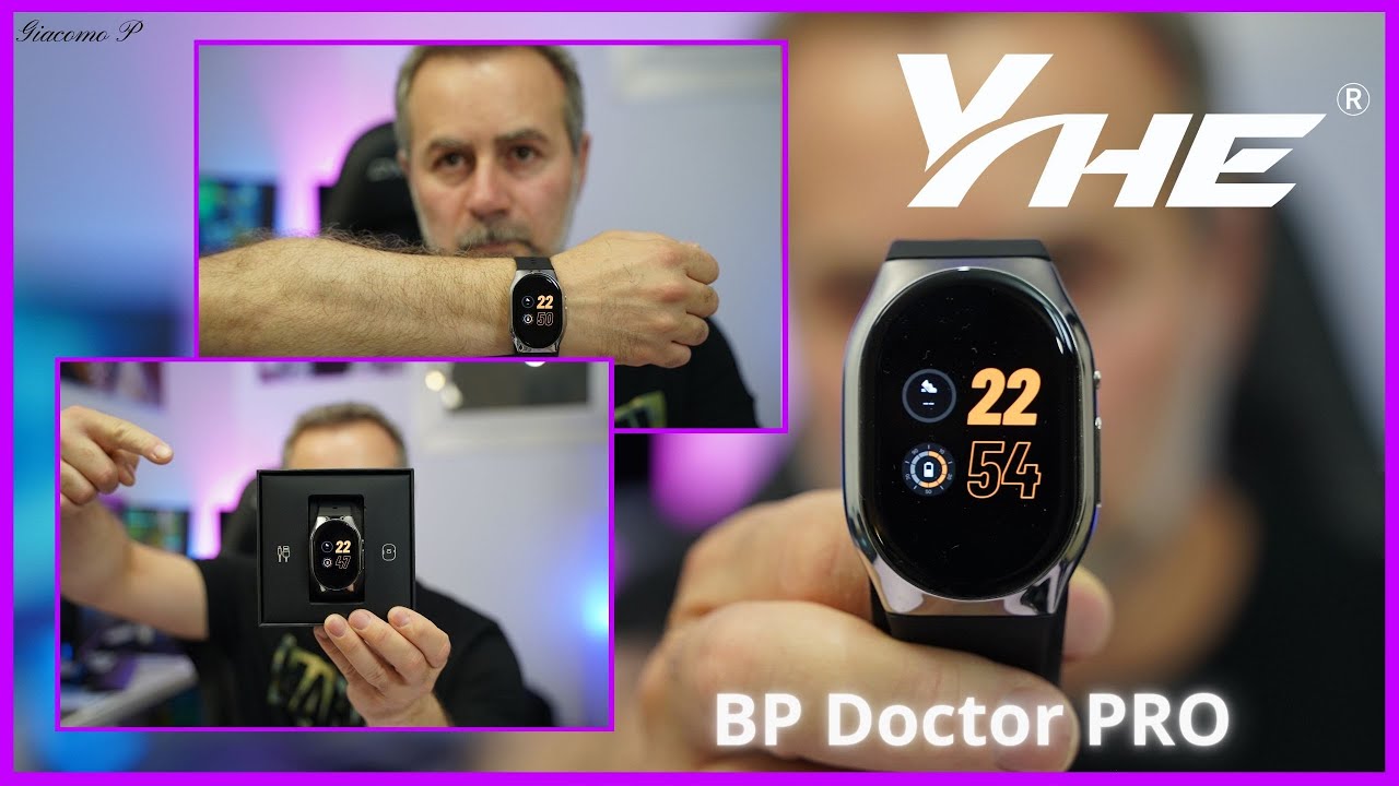 PAZZESCO Smart Watch YHE BP Doctor la recensione COMPLETA  ITA - Prova la pressione