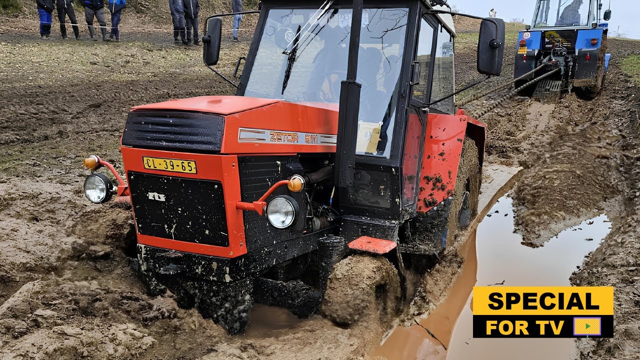 Тракторы против Big Mud 2024 - Traktoriada Nechálov | Лучшее тракторное шоу