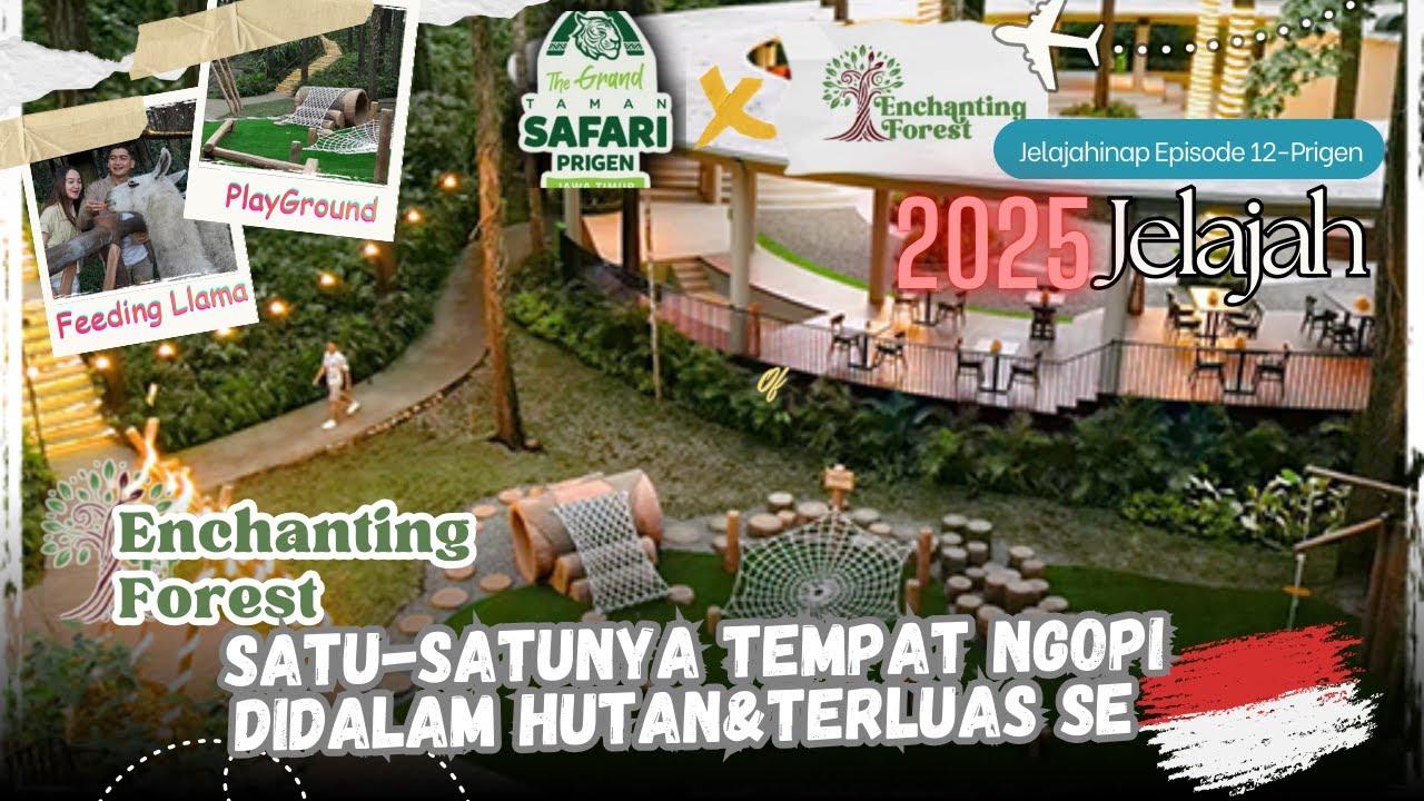 Jelajah Enchanting Forest Terbaru! Wahana Baru Taman Safari Prigen 2025!