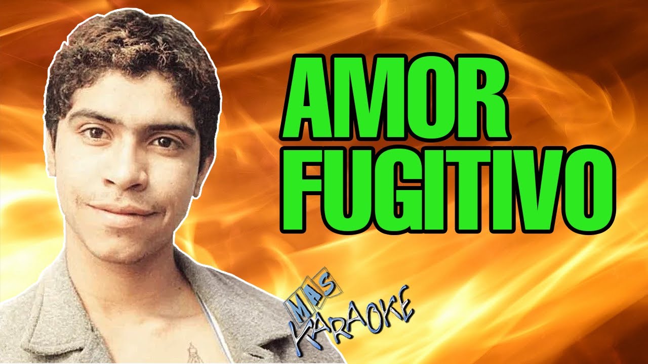 🎤 KARAOKE 🎤 AMOR FUGITIVO / Walter Olmos - con letra | Versión Original