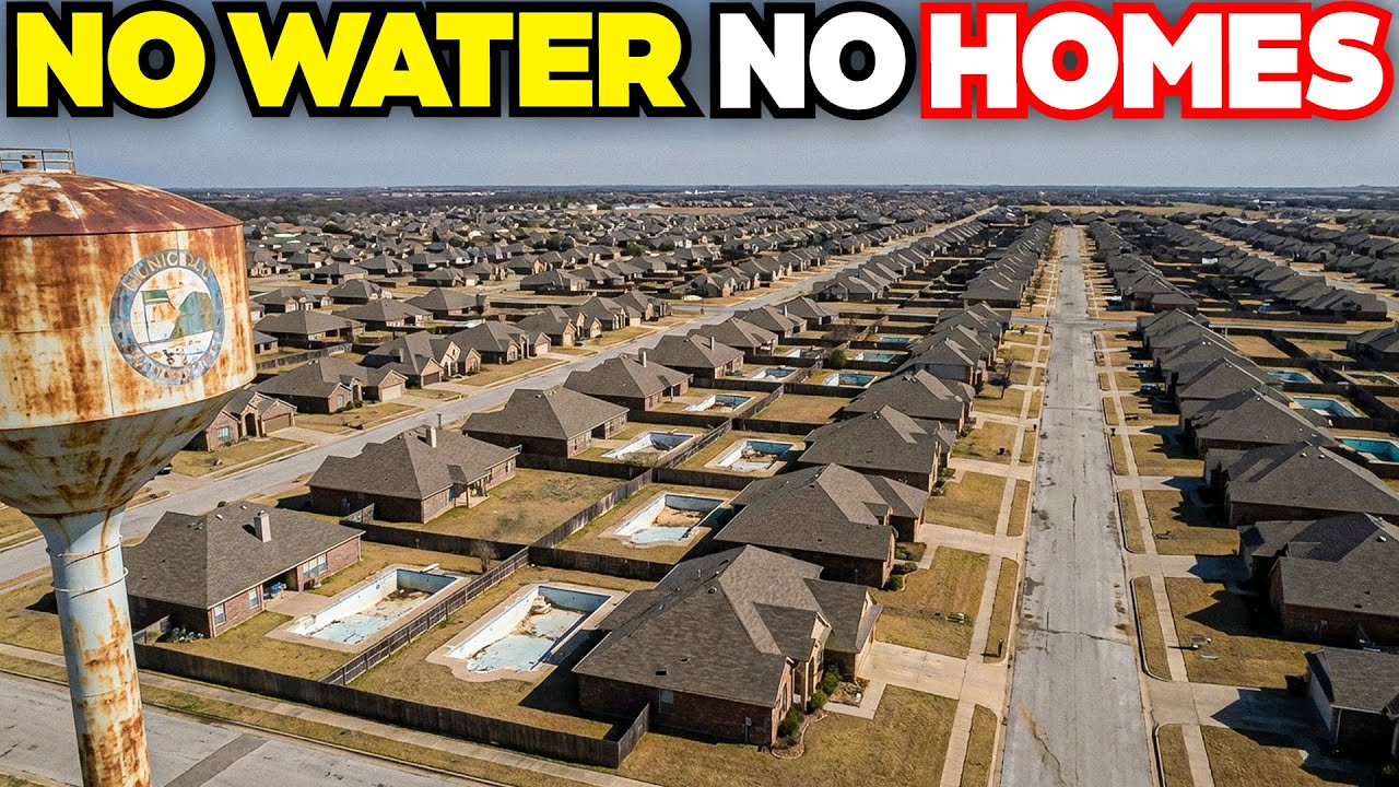10 U.S. Cities Where Water Shortages Could Trigger a Housing Collapse — It’s Already Started