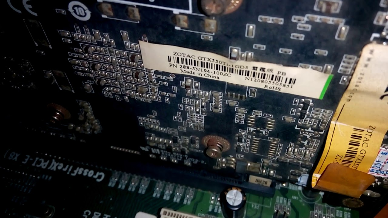 Zotac GTX 550 ti  N120805505851