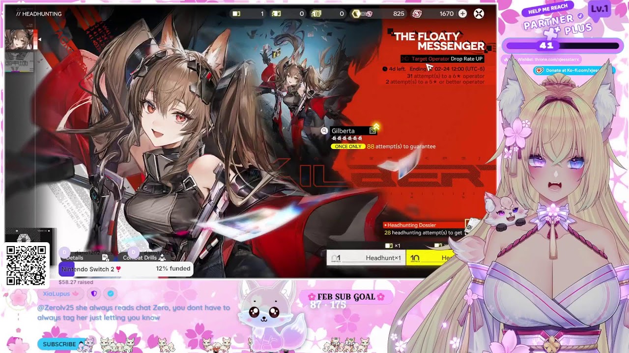 🌸𝐖𝐚𝐭𝐜𝐡 𝐦𝐞 𝐋𝐢𝐯𝐞! @↓🌸Gacha Dailies then ARKNIGHTS!