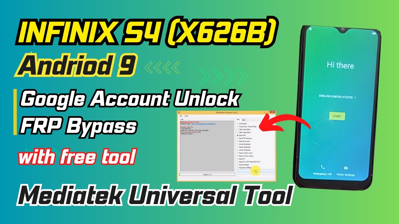 Infinix S4 (x626B) frp bypass || Infinix S4 Google Account Remove