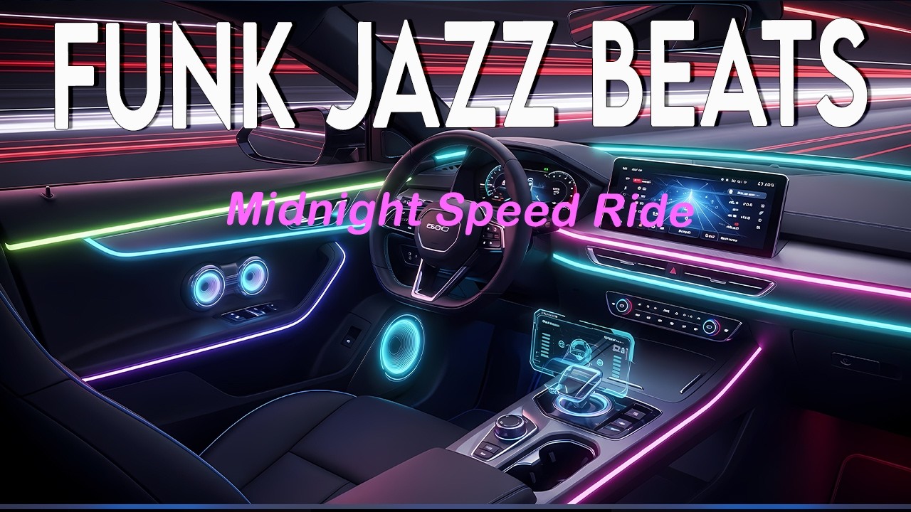Neon Night Drive ⚡ Funk Jazz Grooves for Midnight Cruising