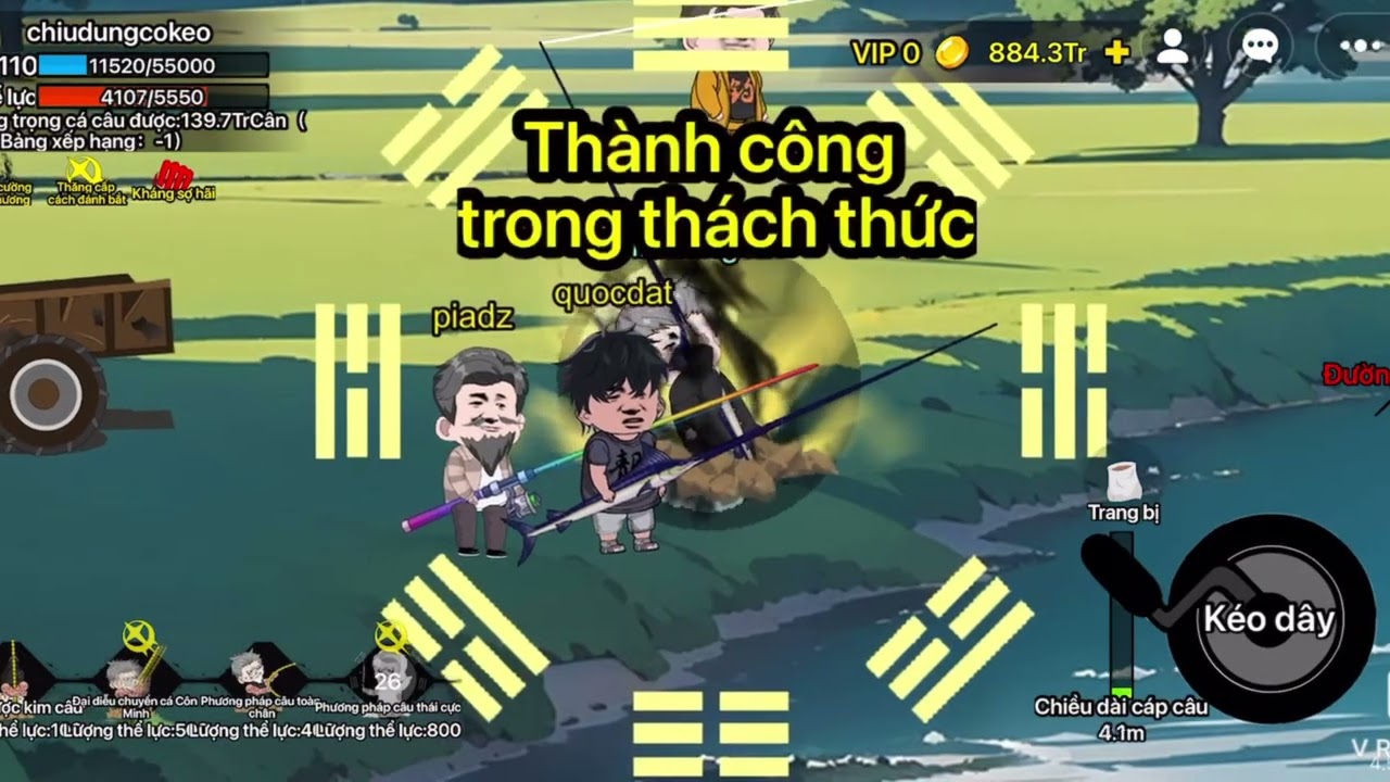 Thử giải câu cá toàn cầu😘