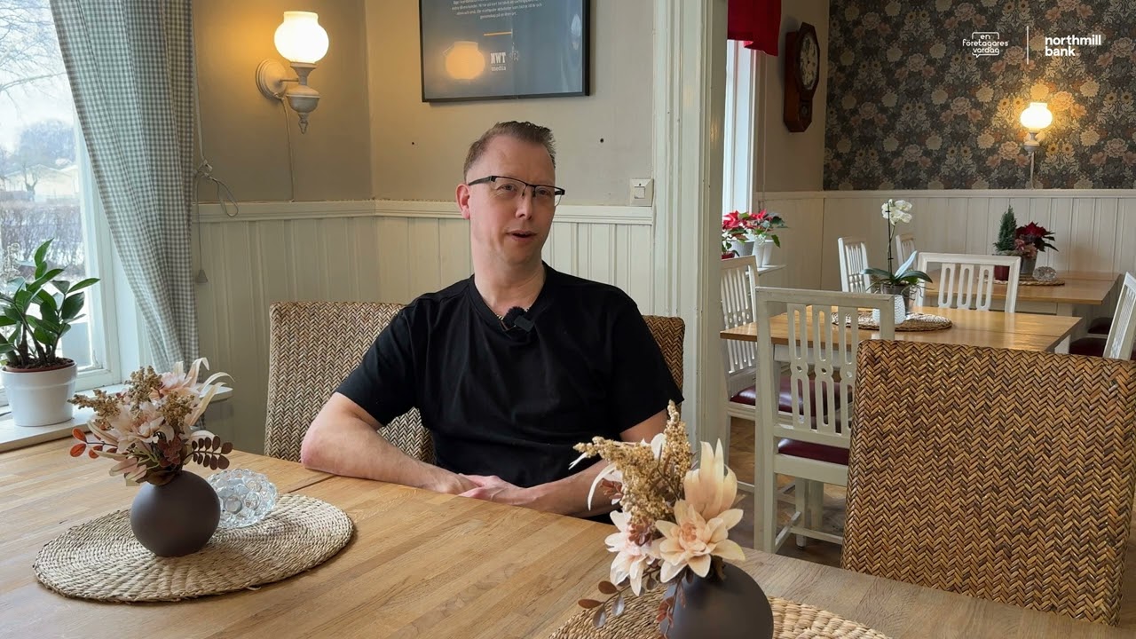 Från butikschef till cafékung – Michael i Tibro blev Årets nyföretagare på mindre än ett år