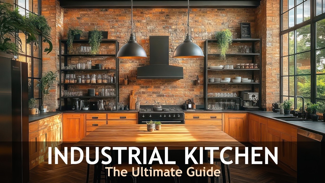 Industrial Chic Kitchen Decor Ideas You'll Love