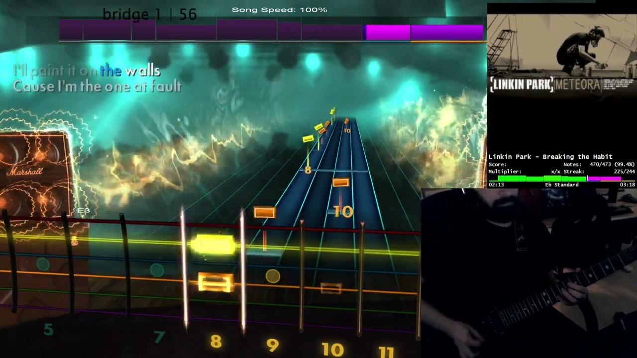 Linkin Park - Breaking the Habit - 99% - Rocksmith - Guitar Lead