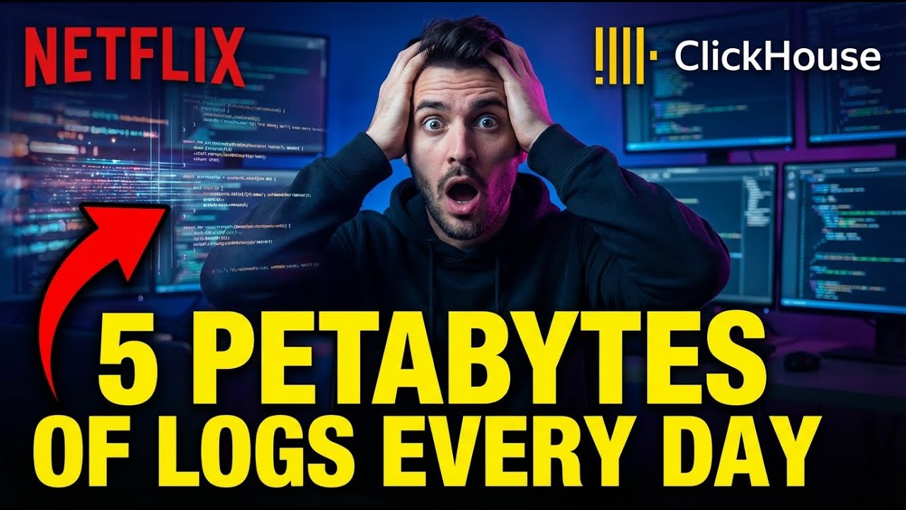 How Netflix Processes 5 PETABYTES of Logs EVERY DAY with ClickHouse | System Design Breakdown