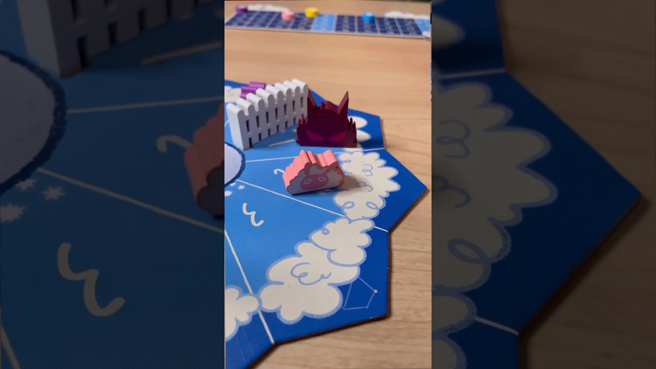 1 Sheep, 2 Sheep, 3 Sheep&hellip; NO SHEEP 👹😴🐑 #boardgames #gamenight #tabletopgames #horrorgaming