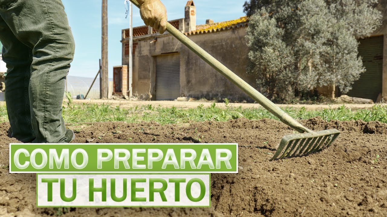 C&Oacute;MO PREPARAR TU HUERTO DESDE CERO