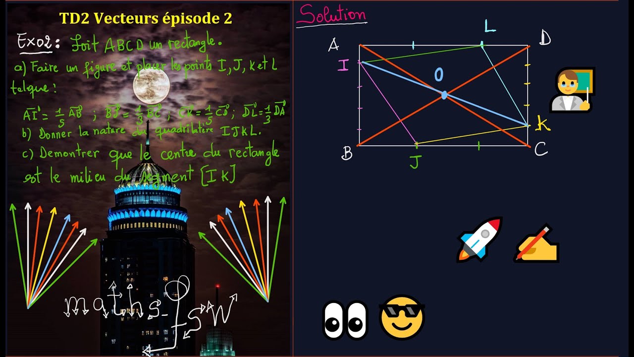 TD2 calcul vectoriel #&eacute;pisode2_psw: rectangle et parall&eacute;logramme