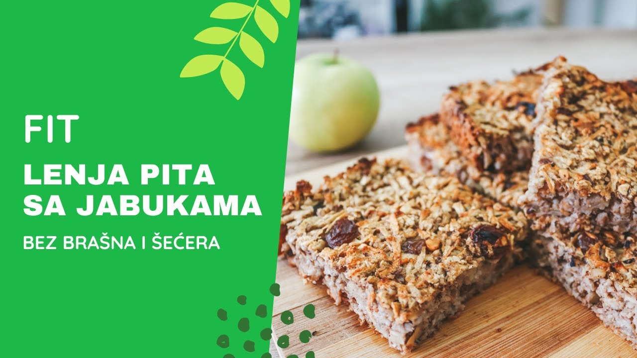 FIT Lenja pita od jabuka - BEZ BRAŠNA