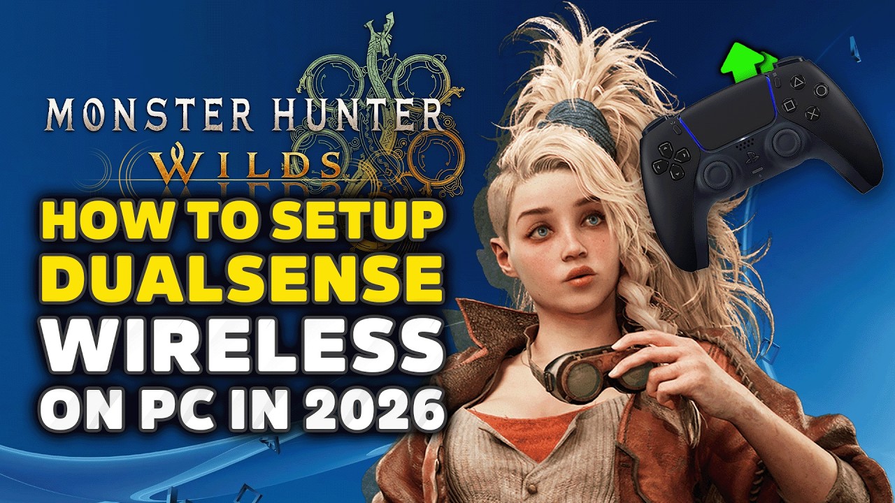 Беспроводной контроллер DualSense на ПК &mdash; наша настройка для Monster Hunter Wilds (руководство по...