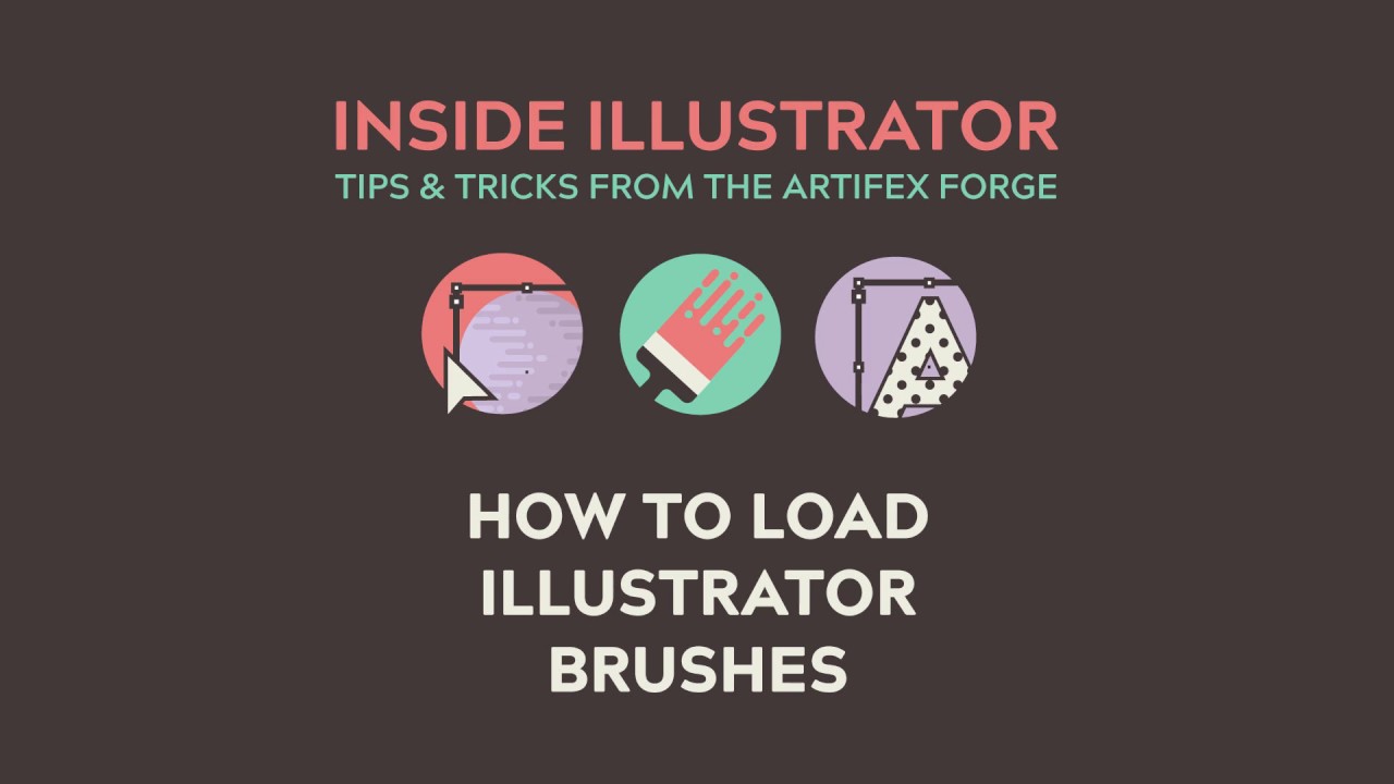 How To Load Illustrator Brushes