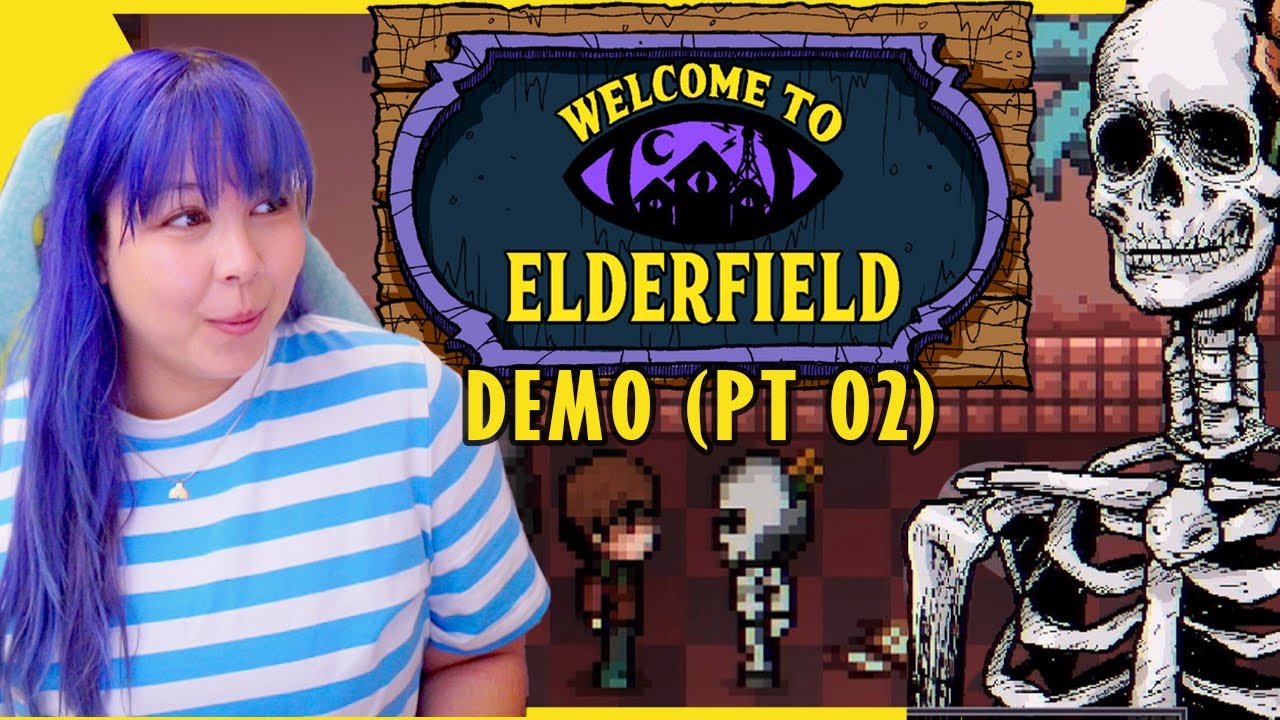 Exploring a Haunted Mall 🍕Welcome to Elderfield #02 (Demo)