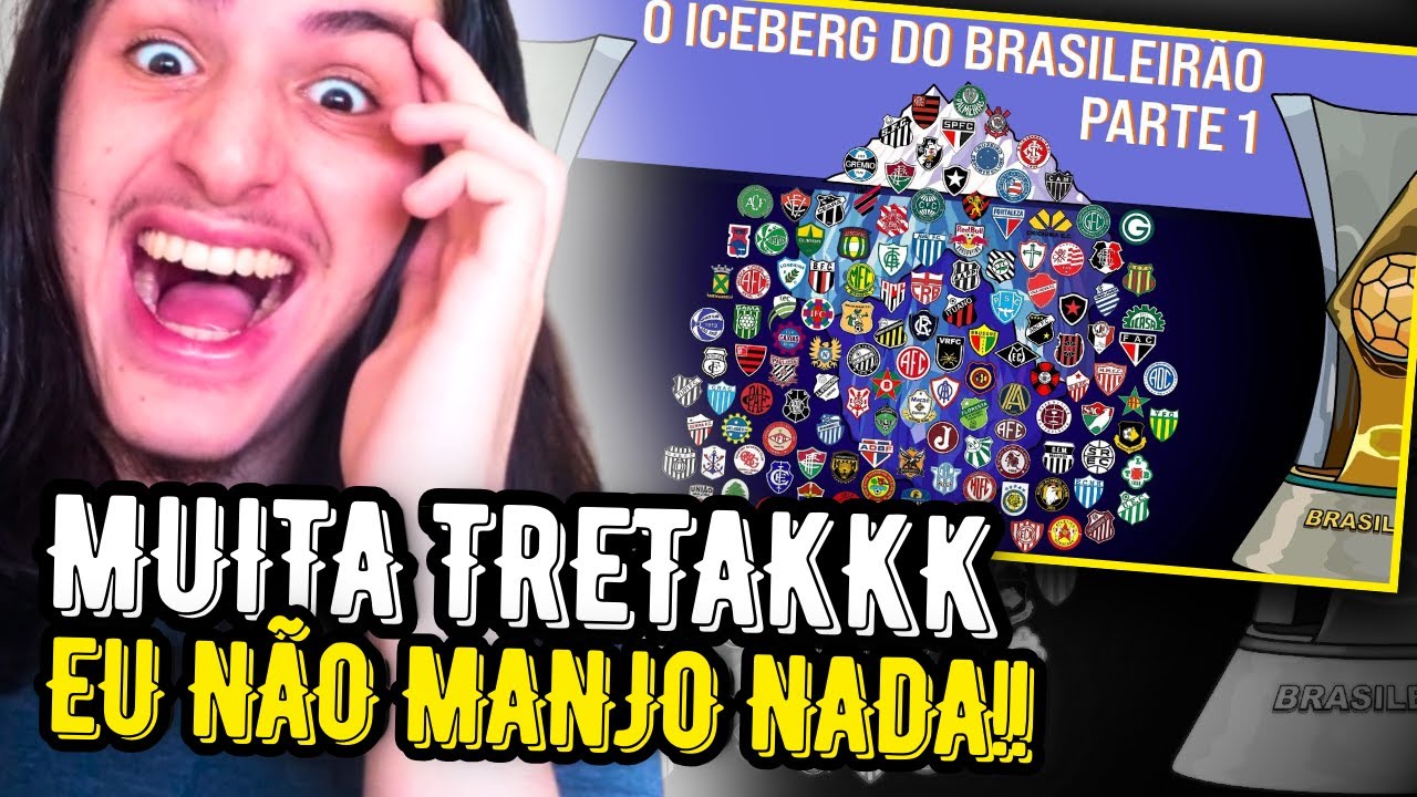 REACT a O POLÊMICO ICEBERG DO BRASILEIRÃO - PARTE 1 | Storable Futebol | Johnny Reacts