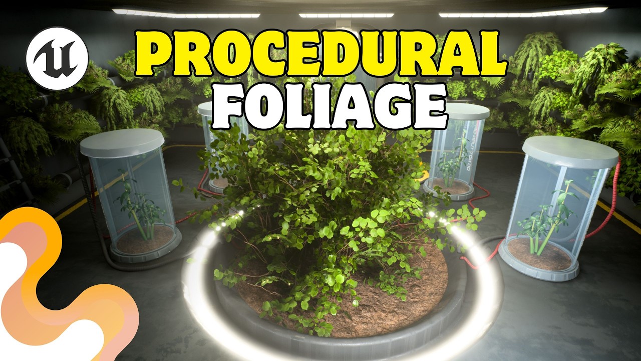 Урок о НОВОМ Procedural Vegetation/Foliage Editor | Unreal Engine 5.7