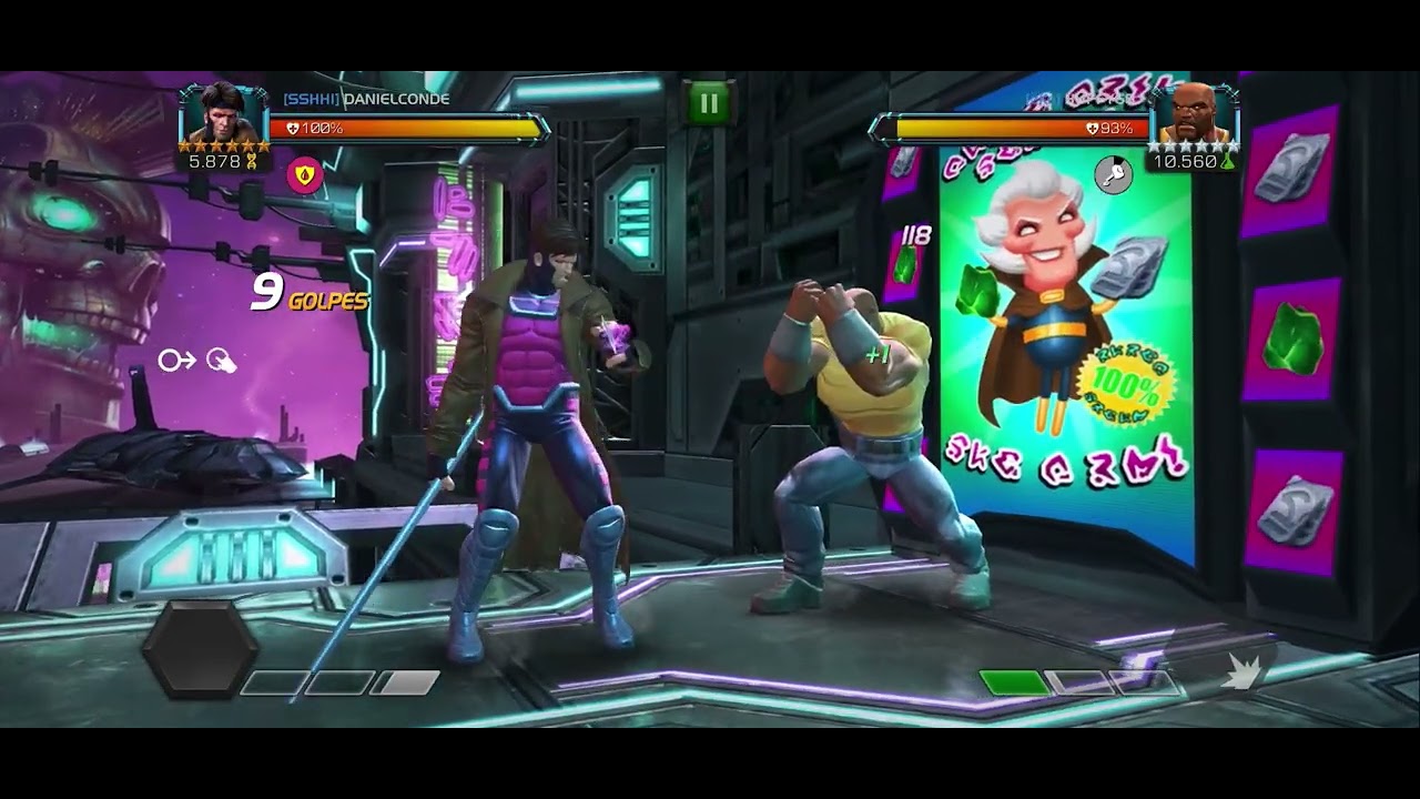 Gambito (******) (5878) vs Luke Cage (******) (10560)
