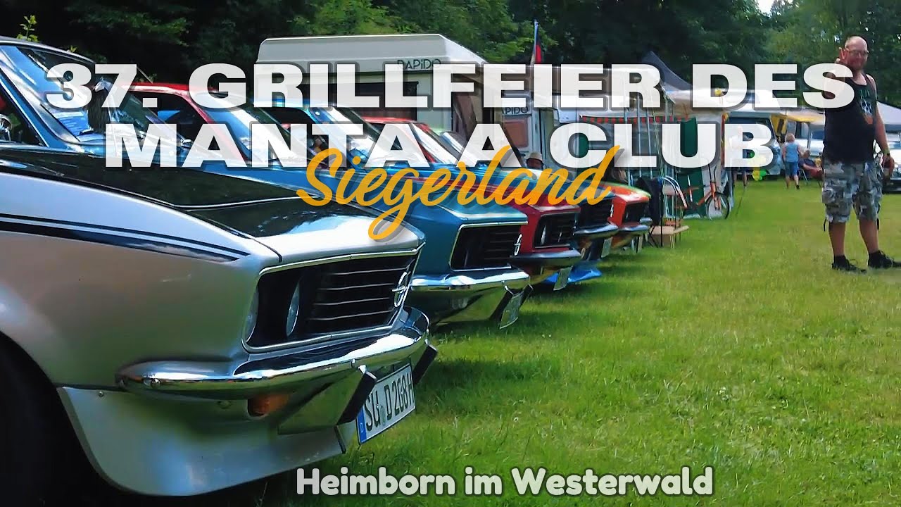 37. Manta Grillfeier vom Manta A Club Siegerland