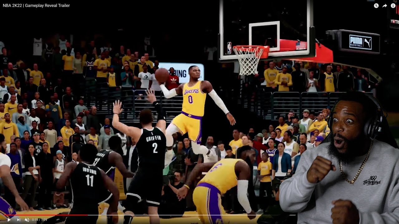 You Wont Believe This.....LOL NBA 2K22 | Gameplay Reveal Trailer