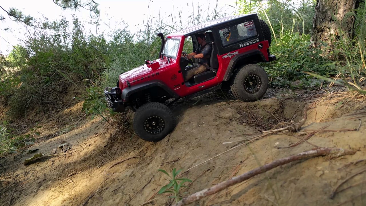 MST CFX Jeep JK - Testing on the old spot