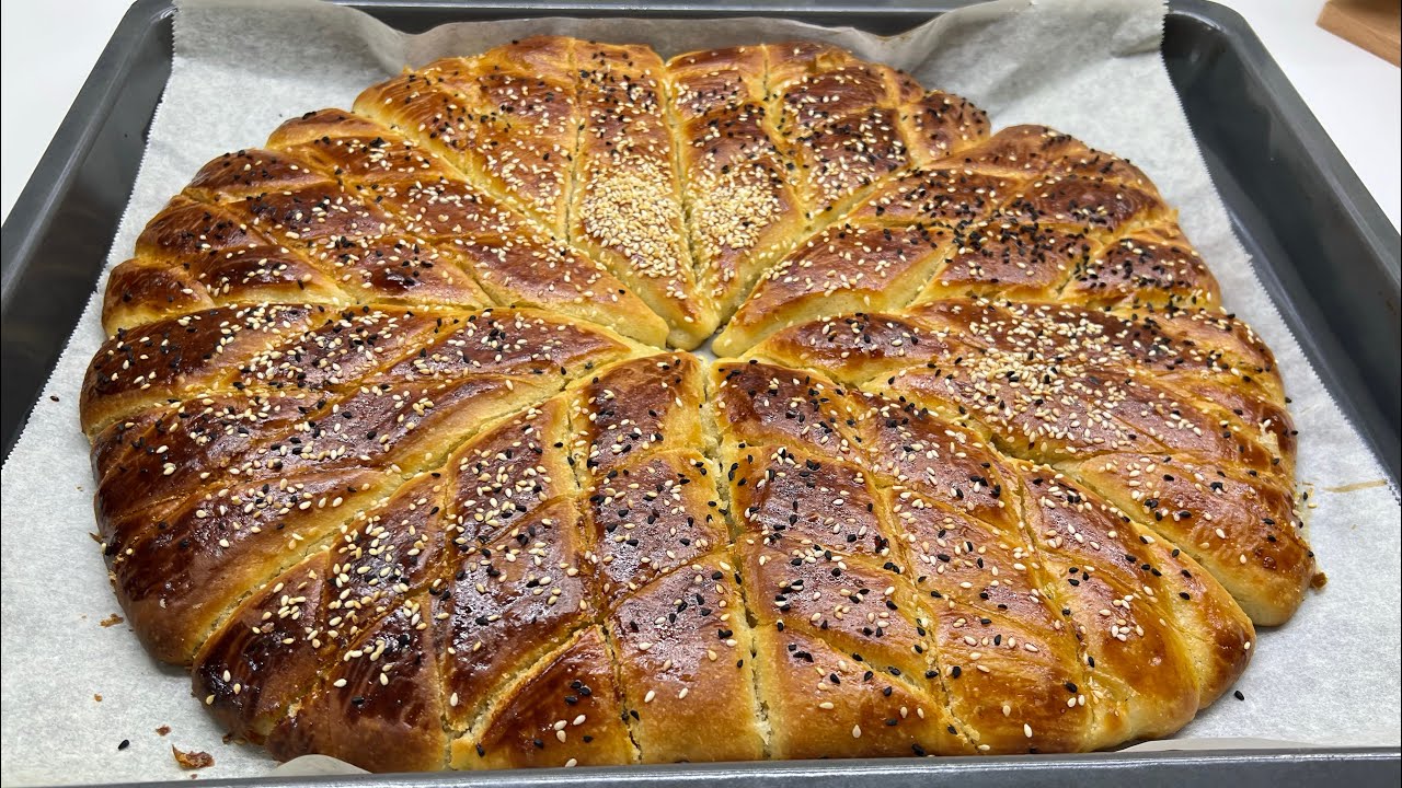 BAKLAVA DİLİMLİ ÇÖREK TARİFİ | NASIL YAPILIR ??#çörektarifi #poğaça #çaysaatitarifleri
