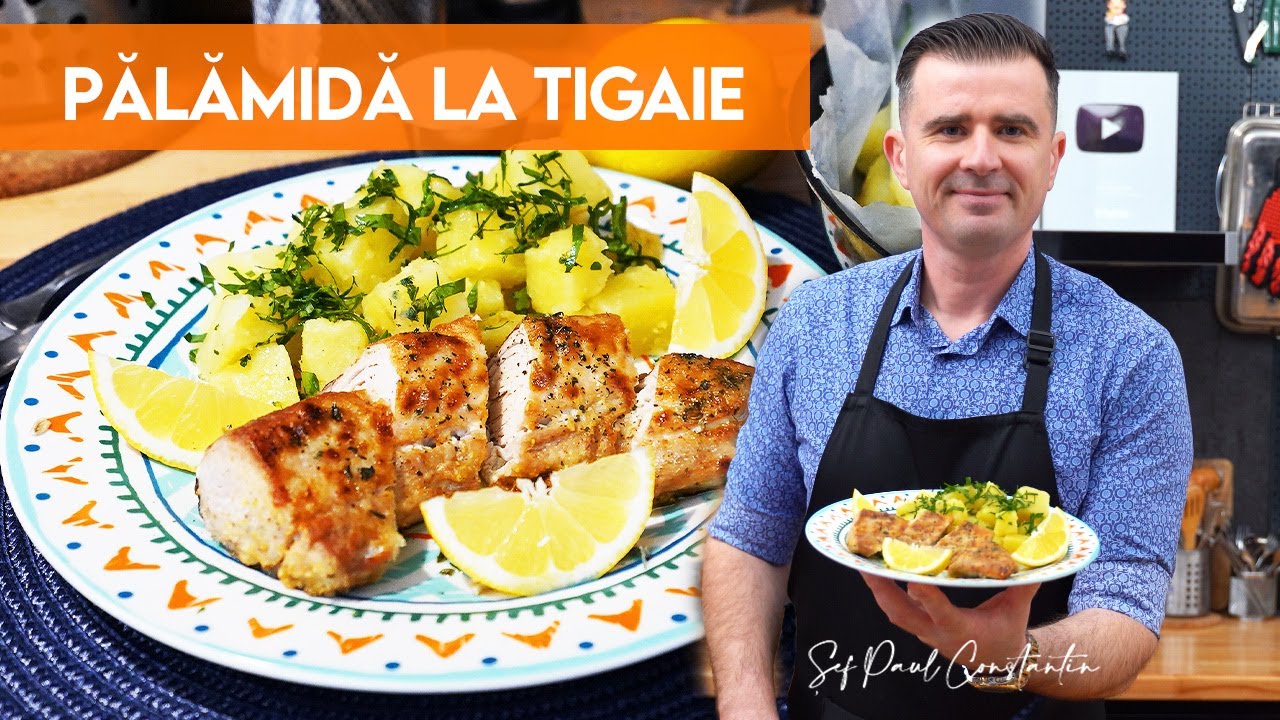De acum doar așa voi găti peștele la tigaie! Pălămidă pe foaie cu cartofi natur 🐟Șef Paul Constantin