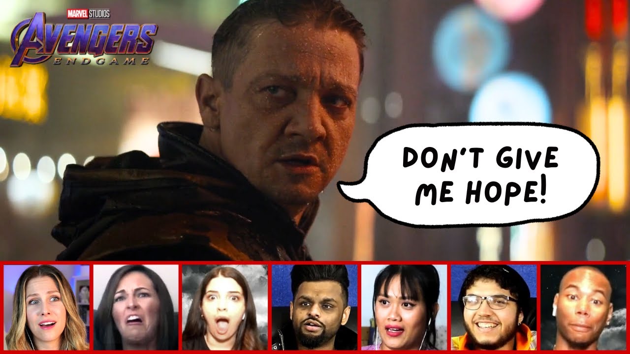 28 Fans React to THE RONIN (Hawkeye) from Avengers: Endgame (2019)!