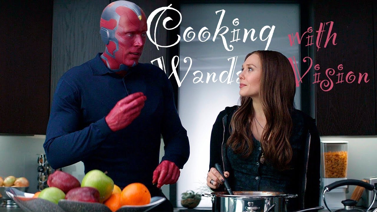Cooking with Wanda and Vision  🍳 Marvel Ambience ASMR (with talking)