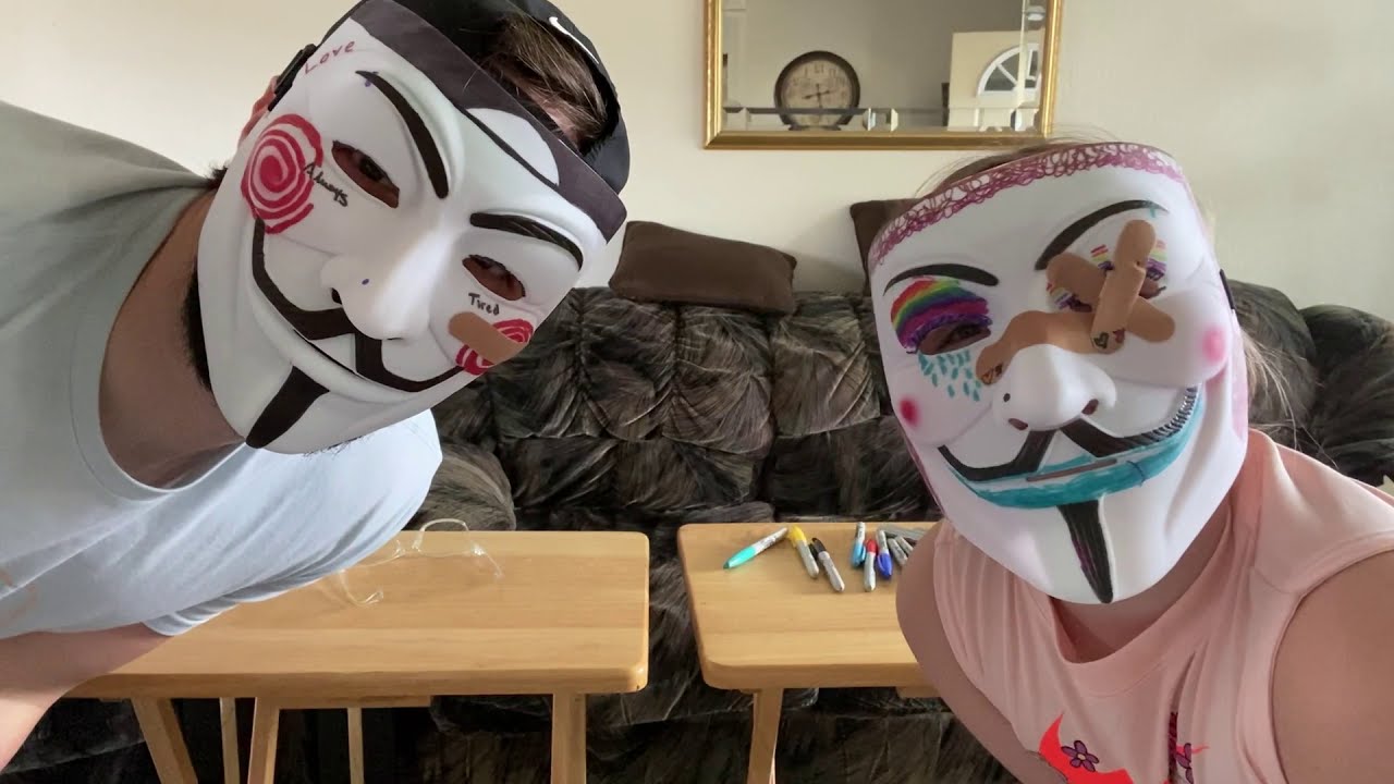 DIY Hacker Masks and a day at GMA's house!
