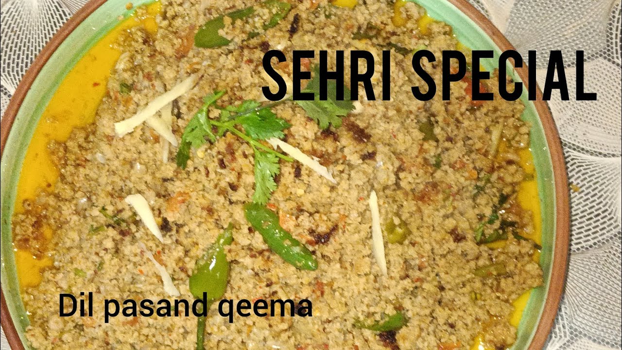 Dil pasand qeema | Sehri special