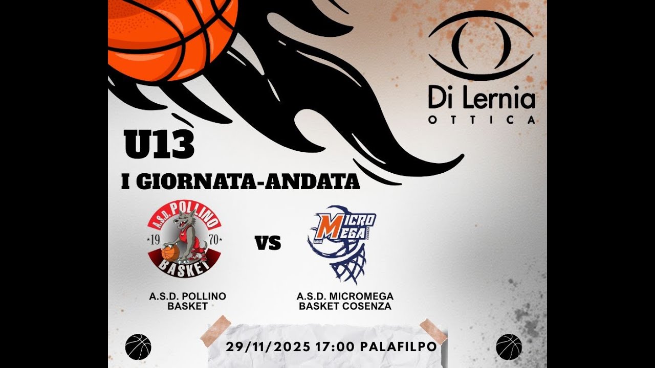 Under 13 Regionale - Pollino Basket vs CAB Cosenza
