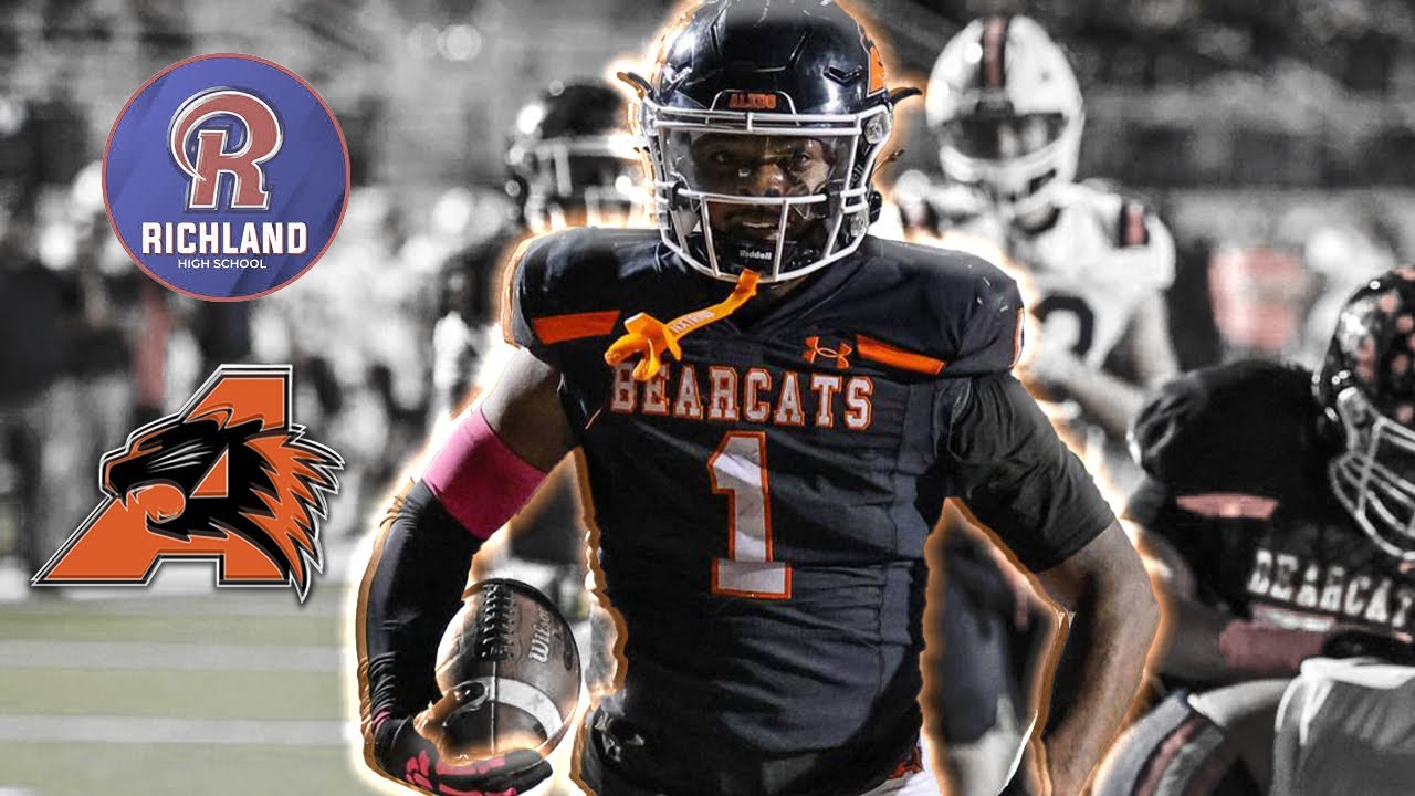 Raycine scores 6TDS and 283 yards against Richland OT Win (Must watch )