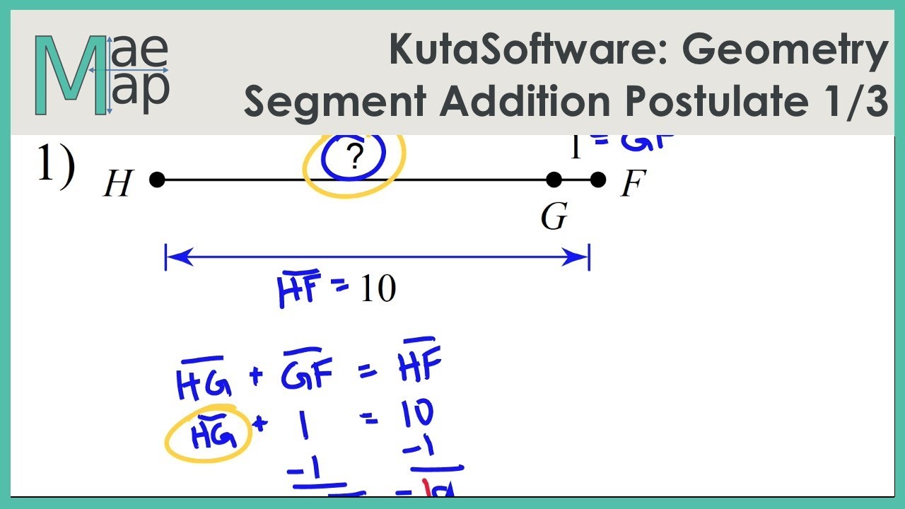 KutaSoftware: Геометрия &mdash; Постулат сложения отрезков, часть 1