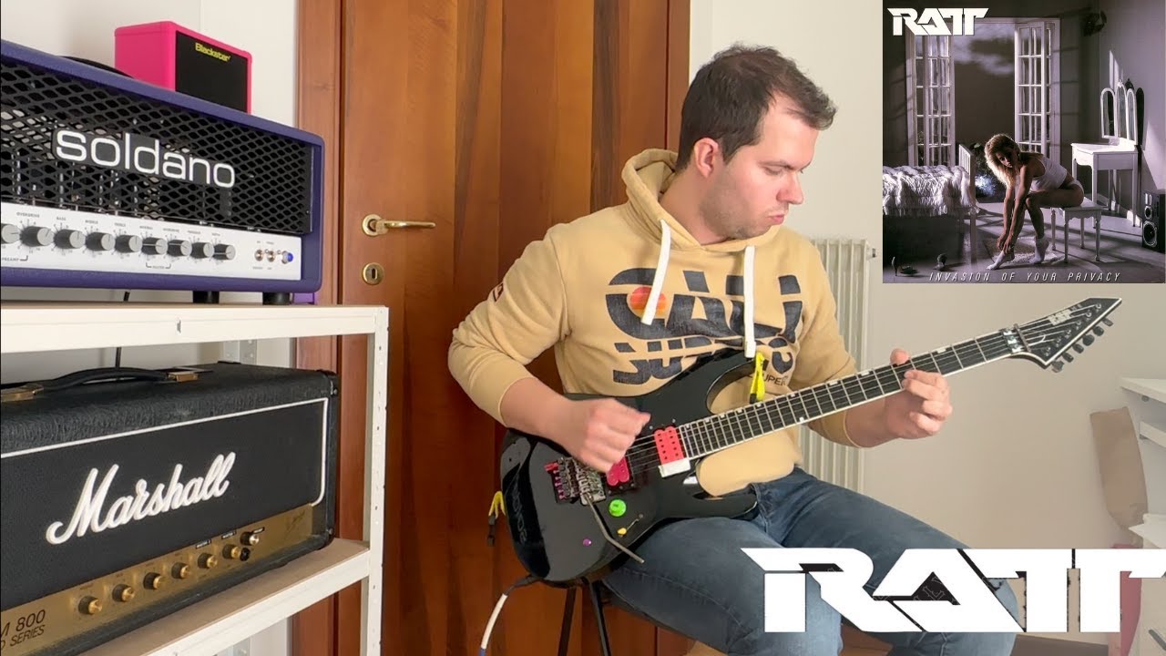 Lay It Down - RATT (Guitar Cover with Soldano SLO100)