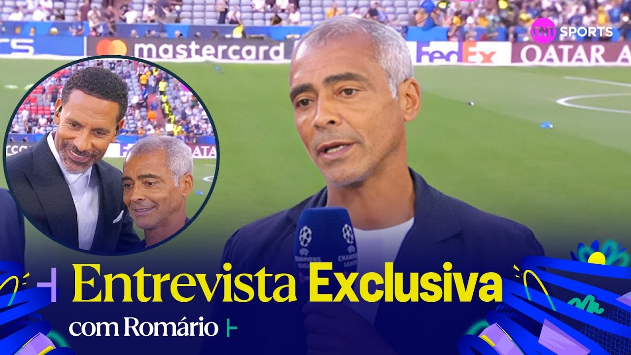 ROMÁRIO FALA SOBRE ANCELOTTI NA SELEÇÃO, É TIETADO POR FERDINAND E MAIS! | ENTREVISTA EXCLUSIVA