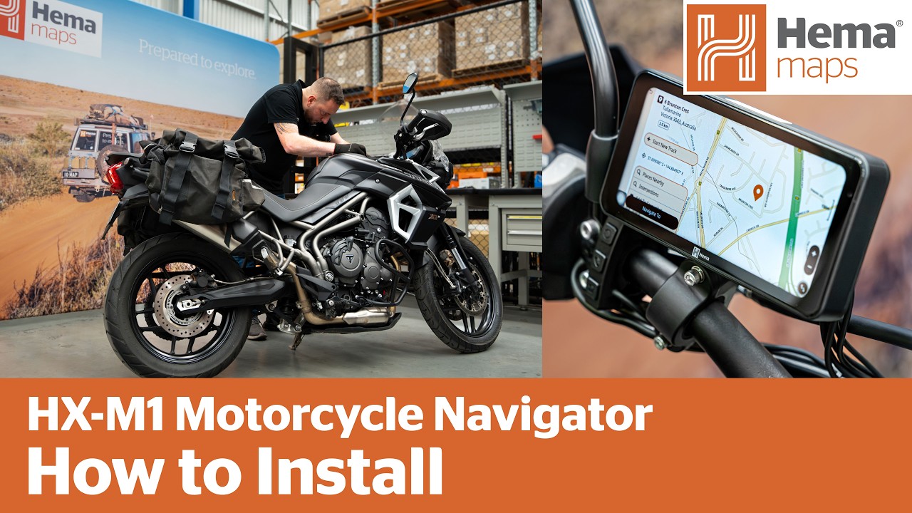 How to Install the HX-M1 Motorcycle GPS Navigator | Step-by-Step Guide