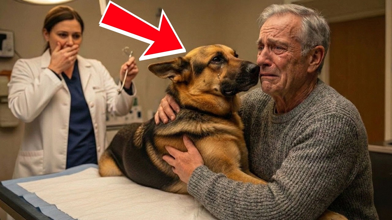 Die letzte Geste eines Sch&auml;ferhundes stoppte die Spritze &ndash; Eine Geschichte voller Wunder.