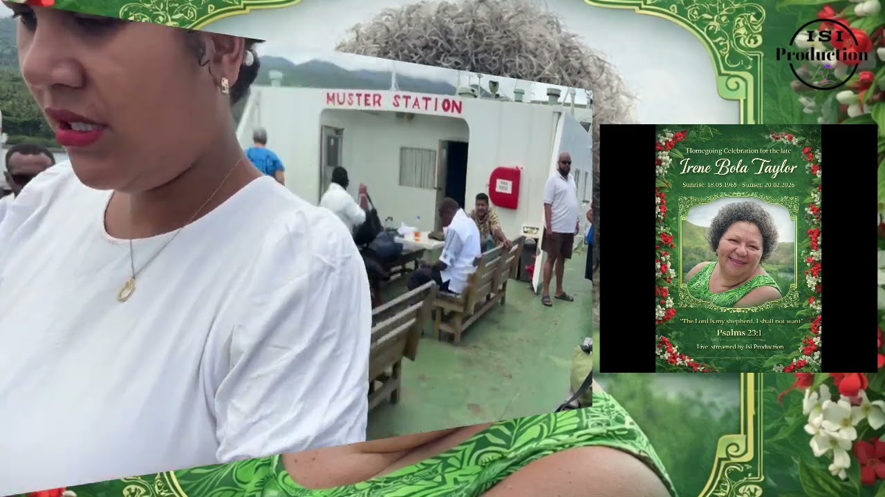 Part 2.Home going celebration for the Late Irene Bola Taylor.Narayan Jetty, Suva.