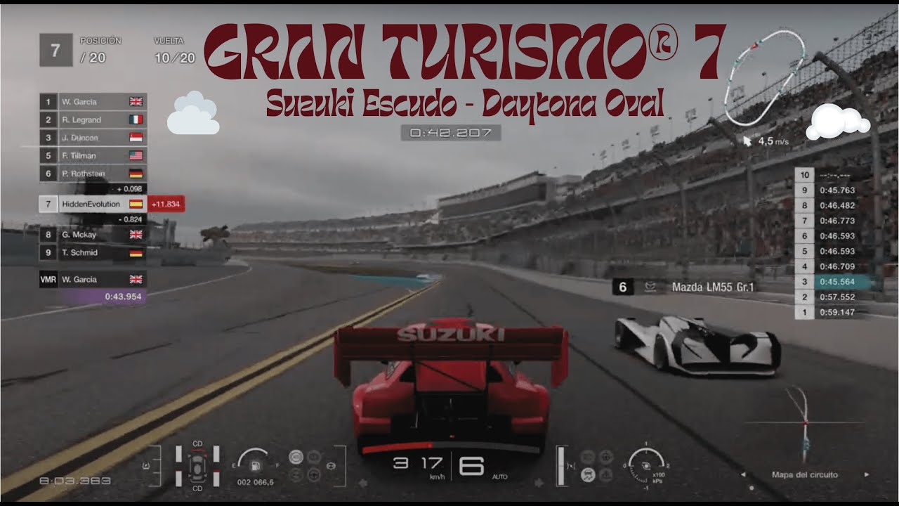 Gran Turismo 7 - Pruebo a meter un Suzuki Escudo en el óvalo de Daytona