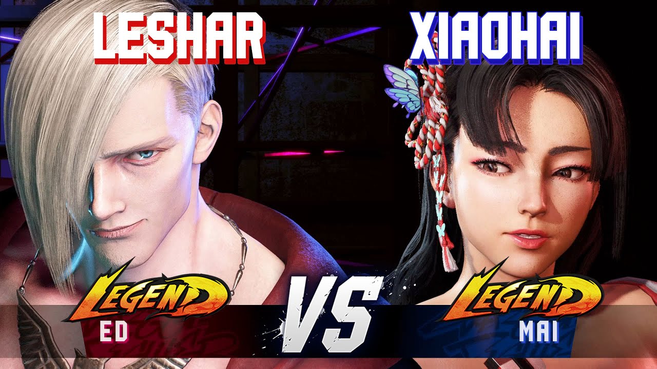 SF6 ▰ LESHAR (Ed) vs XIAOHAI (Mai) ▰ High Level Gameplay