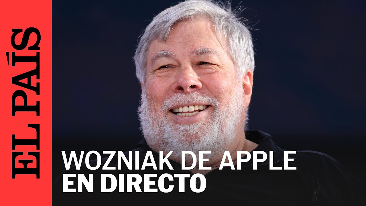 DIRECTO | El cofundador de Apple, Steve Wozniak, explica la evolución de la IA en el MWC, Barcelona
