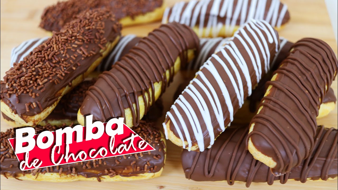 TODOS OS SEGREDOS DA BOMBA DE CHOCOLATE -  IGUAL DE PADARIA - BEM LINDONA - PARA FAZER E VENDER